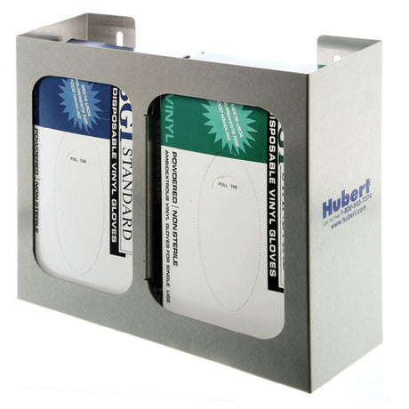 Hubert 18382 - Glove Dispenser, 2-box Capacity, 10-9/16" X 3-13/18" X 10"H