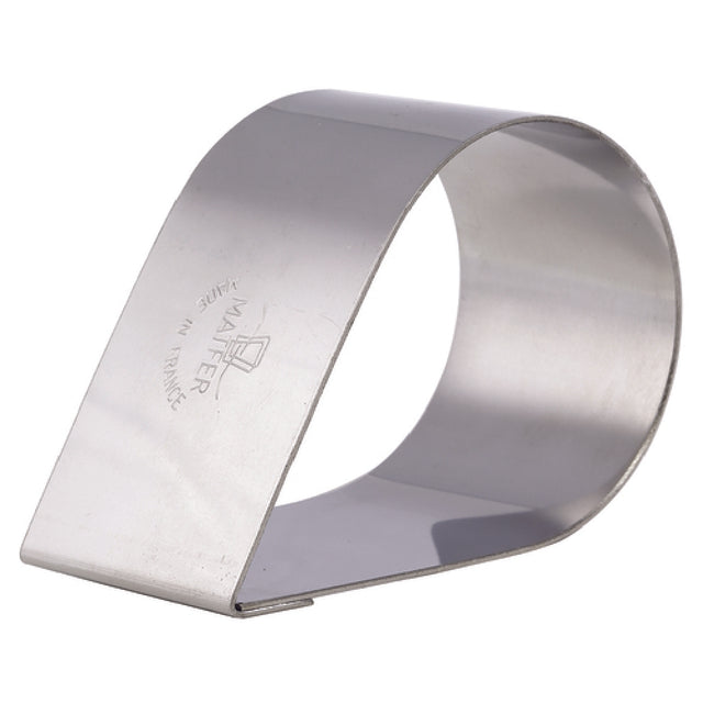 Matfer 376021 Nonnette Ring 3-1/4"L X 2"W X 1-1/2"H Tear