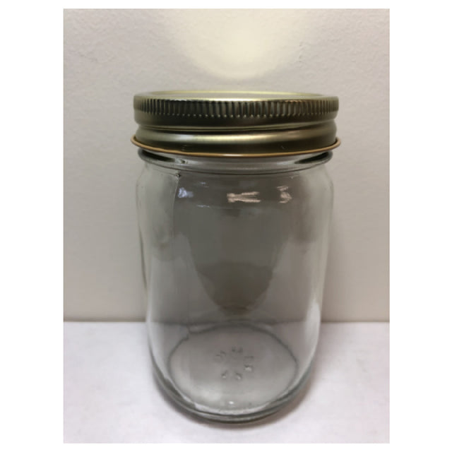 Buccaneer Container Corp 10120160903 (Buccaneer) Mason Jar 16 Oz. Glass