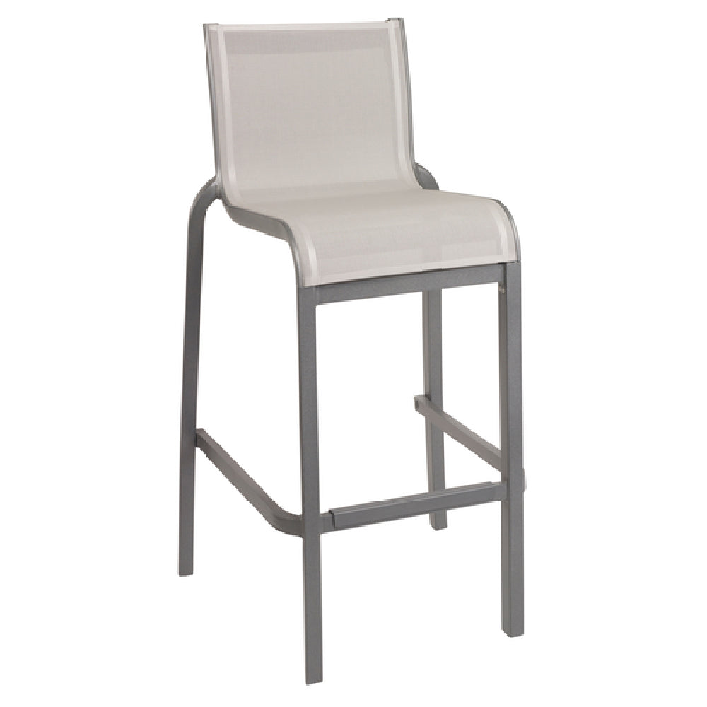 Grosfillex US300289 Sunset Stacking Barstool Armless Designed For Outdoor Use