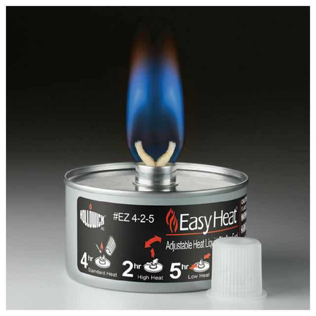 Hollowick EZ 4-2-5 Easy Heat® Chafing Fuel 6.5 Oz. 3-3/8" Dia. X 1-3/4"H