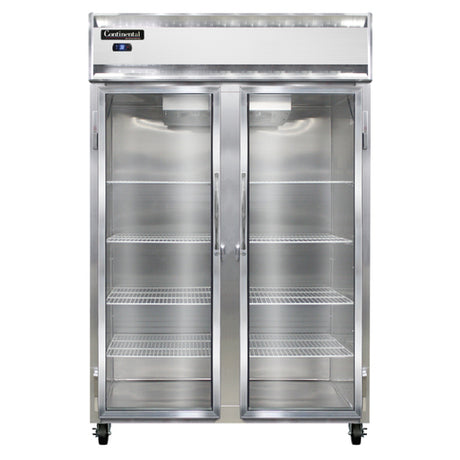 Continental Refrigerator 2RSNSAGD Refrigerator Reach-in Display Two-section
