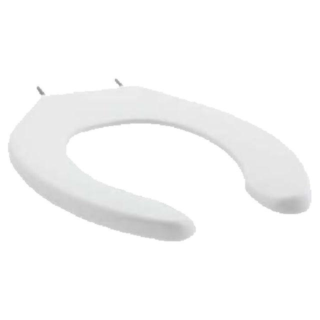 Franklin Machine Products 141-2154 Elongated Toilet Seat 18-1/4"L X 13-3/4"W 3/8-16 Thread