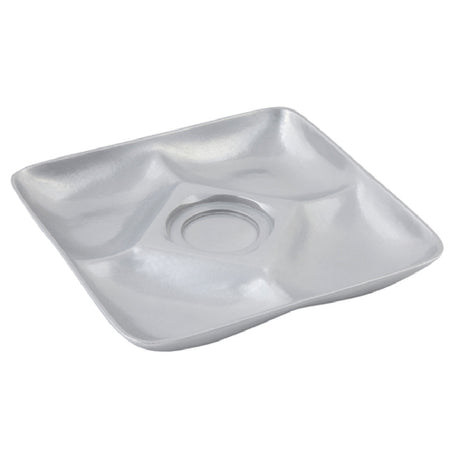 Bon Chef 9200 - Buffet Display Tray, 11-3/16" X 11-3/16", 5-compartment