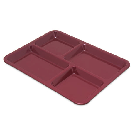 Carlisle KL44485 Carlisle School Compartment Tray 11"L X 8-1/2"W Omni-directional