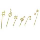 PacknWood 210BBZIK120 - Zik Music Pick, 4.75", Assortment