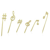 PacknWood 210BBZIK120 - Zik Music Pick, 4.75", Assortment