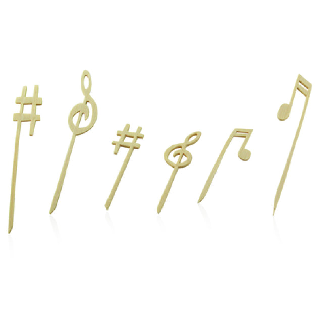 PacknWood 210BBZIK120 - Zik Music Pick, 4.75", Assortment