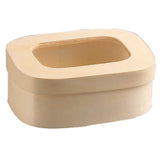PacknWood 210BBOITE118F - Saga Macaron Box, 8 Oz., 4.3" X 3" X 2"