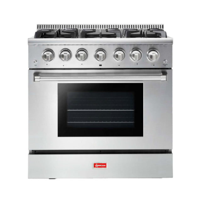 Omcan 48595 (CE-CN-3618U) Commercial Range Natural Gas 36" W