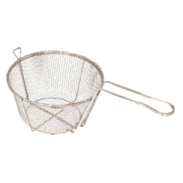 Winco FBR-11 Fry Basket 10-1/2" Dia. X 6"H Round