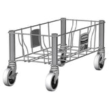Rubbermaid 1968468 - Slim Jim® Dolly, Single, 20"L X 9-3/10"W X 9"H