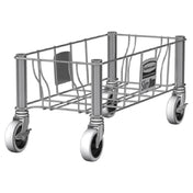Rubbermaid 1968468 - Slim Jim® Dolly, Single, 20"L X 9-3/10"W X 9"H