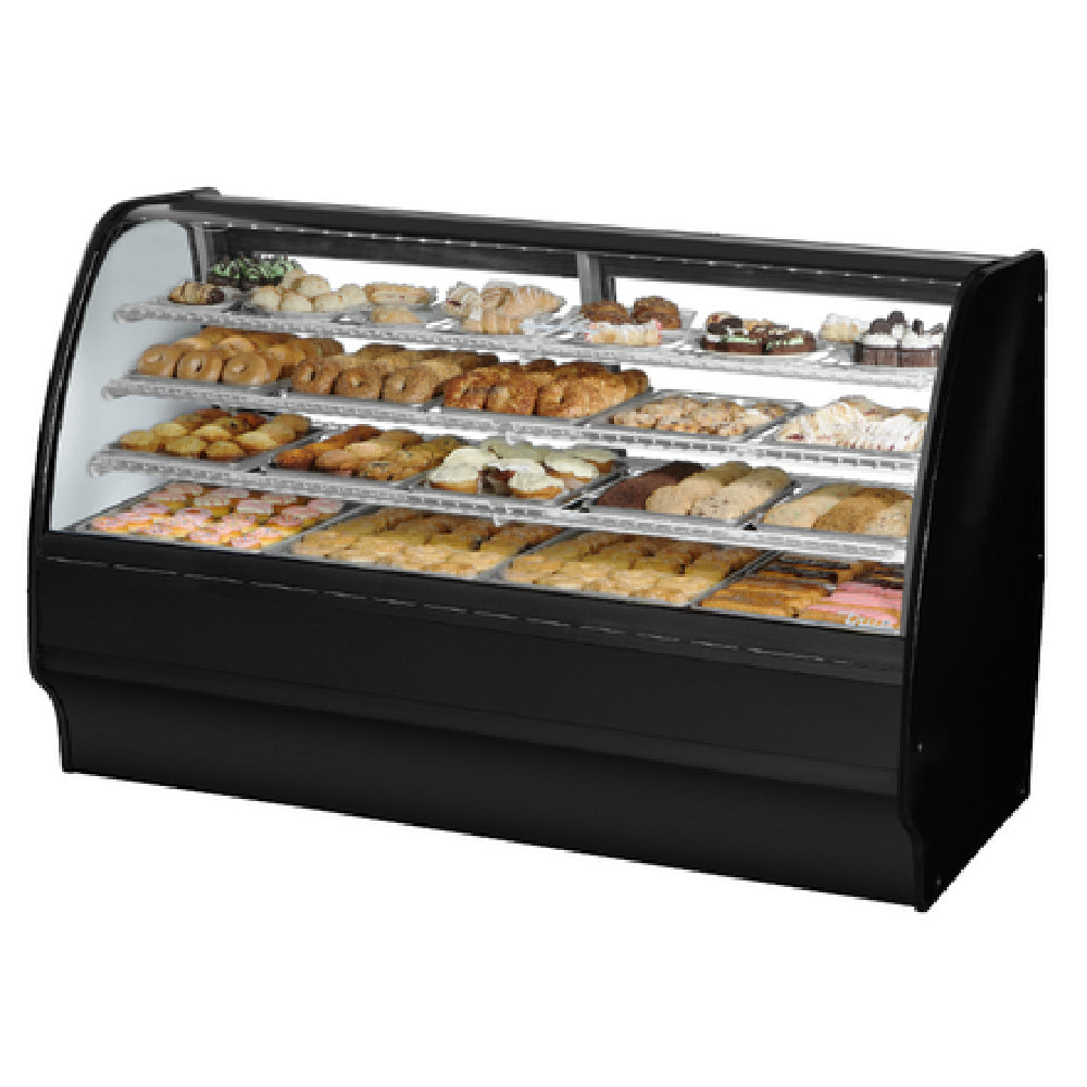 True Refrigeration TGM-DC-77-SC/SC-B-W Glass Merchandiser Dry Non-refrigerated