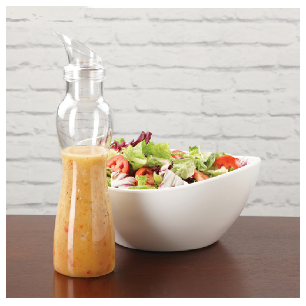 GET Enterprises SDB-32-PC-B-CL Salad Dressing Bottle 32 Oz. 10-4/5"H