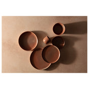 Zwiesel Fortessa CT.ICE.TR.107 - Iceland Terra Rosa Small High Sided Plate, 6" X 1" (15x3cm)