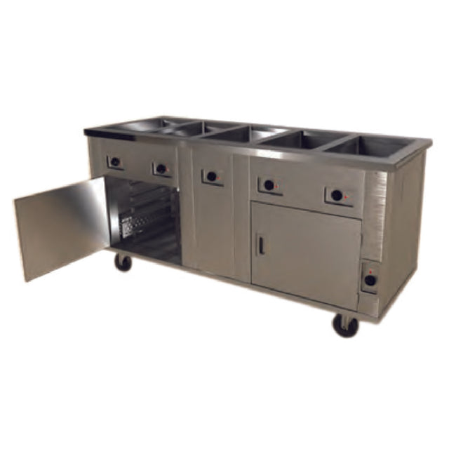 Dinex DXP2HFHIB DineXpress™ Hot Food Serving Counter Electric 32"L X 36"H