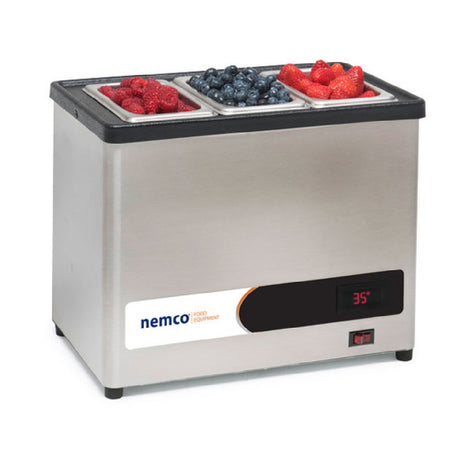 Nemco 9020 Cold Condiment Chiller Chiller Only (pans Are Not Included) With Thermoelectric Technology