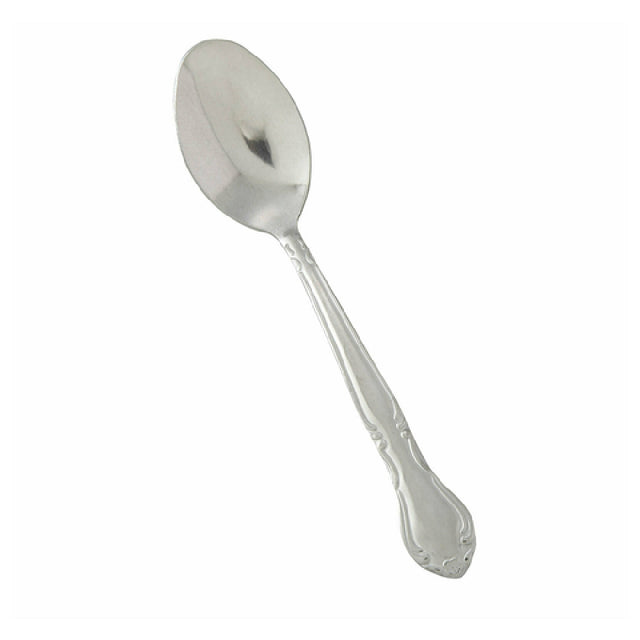 Winco 0004-01 Teaspoon 6- 3/8" 18/0 Stainless Steel