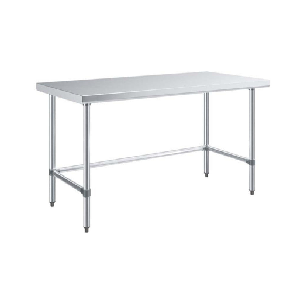 Sapphire Manufacturing SMTEO-1860G Worktable 60"W X 18"D X 35"H 18/430 Stainless Steel