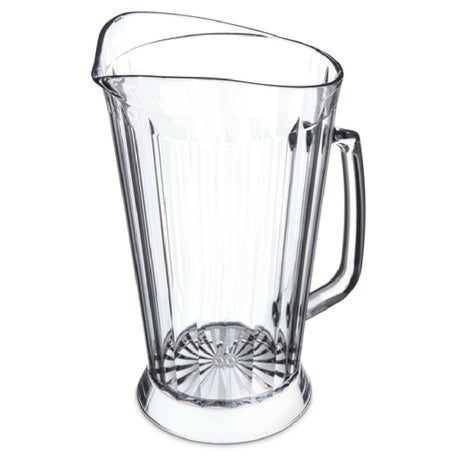 Carlisle 558307 Carlisle Crystalite® Pitcher 48 Oz. Tapered Lip