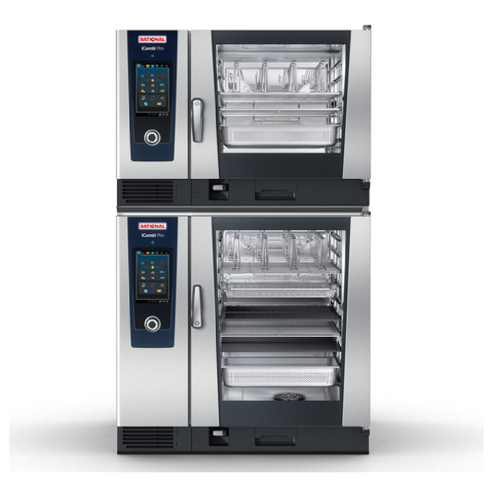 Rational ICP 6-FULL ON 10-FULL E 208/240V 3 PH One (1) (CC1ERRA.0000218) ICombi Pro® 6-Full Size Combi Oven On One (1) (CE1ERRA.0000221) ICombi Pro® 10-Full Size Combi Oven