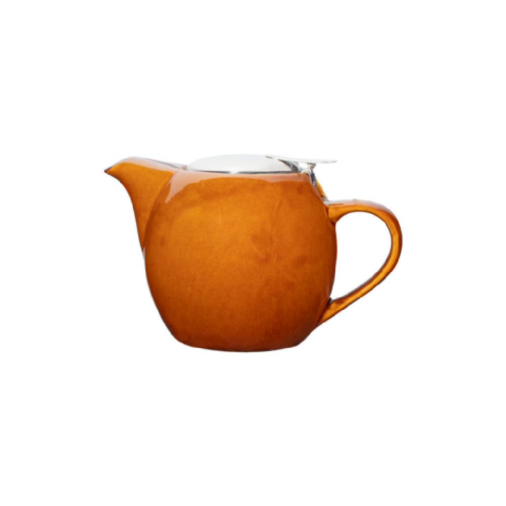 Vertex China VRE-TPC-BR Tea Pot 16 Oz With Handle