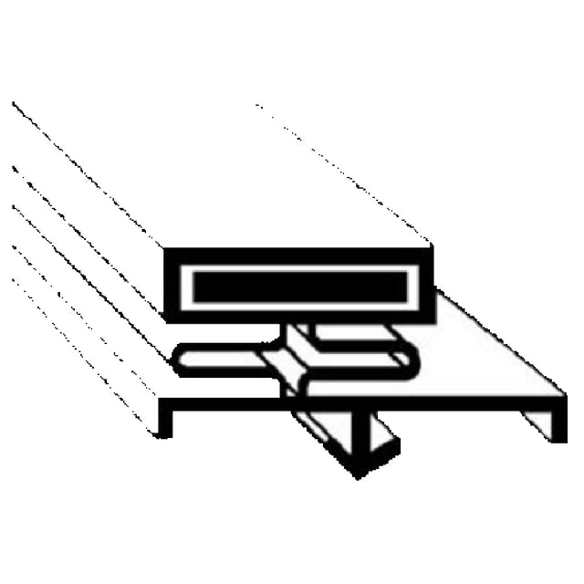 Franklin Machine Products 234-1055 Gasket 30-3/8" X 68" 3-sided