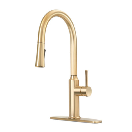 Krowne 19-400G - Krowne Home Faucet, Single Hole, 2 Spray Pull Down Wand