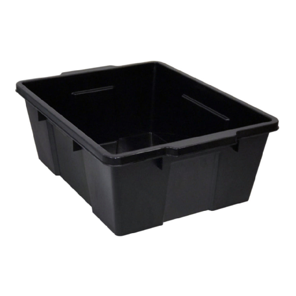 Quantum LC191507BKCS - Latch Container, 21"L X 15-7/8"w X 7-3/4"H, Stackable