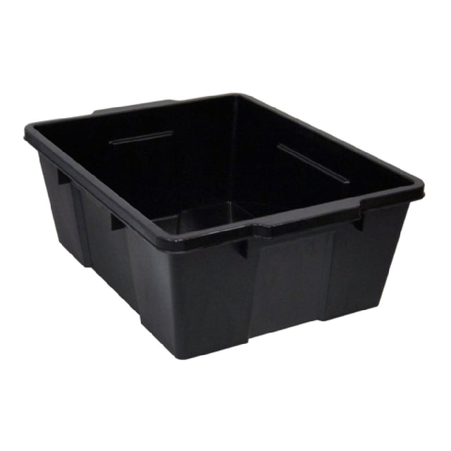 Quantum LC191507BKCS - Latch Container, 21"L X 15-7/8"w X 7-3/4"H, Stackable