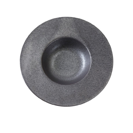 Yanco DB-610 Diamond Black Dessert Plate 10 Oz. 9-1/4" X 5" X 1-7/8"H