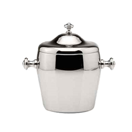 Bauscher Hepp 15.2219.0000 - Ice Bucket, 4-15/16" Dia. (126) X 4-3/4"H (121mm), Knob Handles