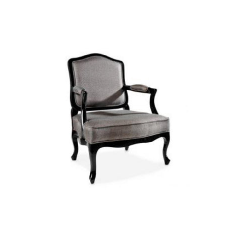 QA Group QACH-U63 Lounge Chair Upholstered Seat And Back Wood Frame