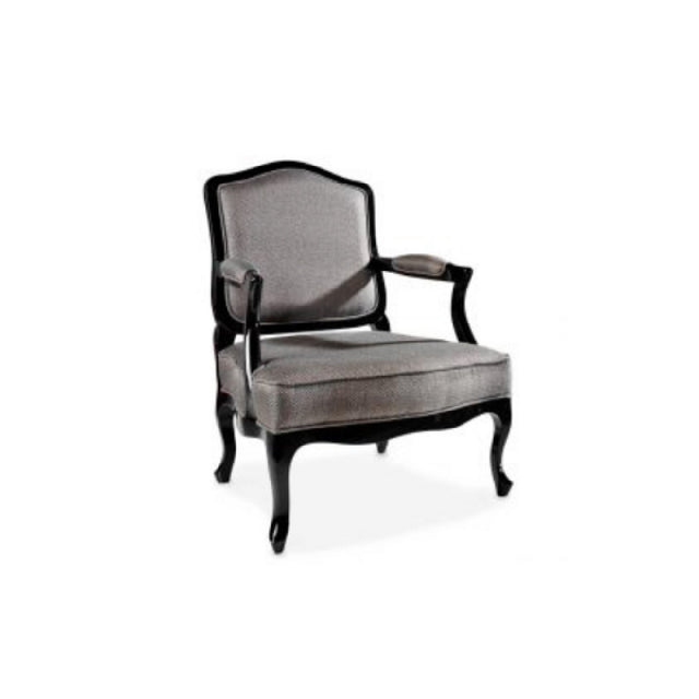 QA Group QACH-U63 Lounge Chair Upholstered Seat And Back Wood Frame