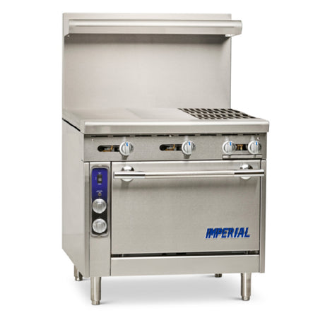Imperial (Middleby) IHR-2HT-2-C_LP - Spec Series Heavy Duty Range, Gas, 36"W