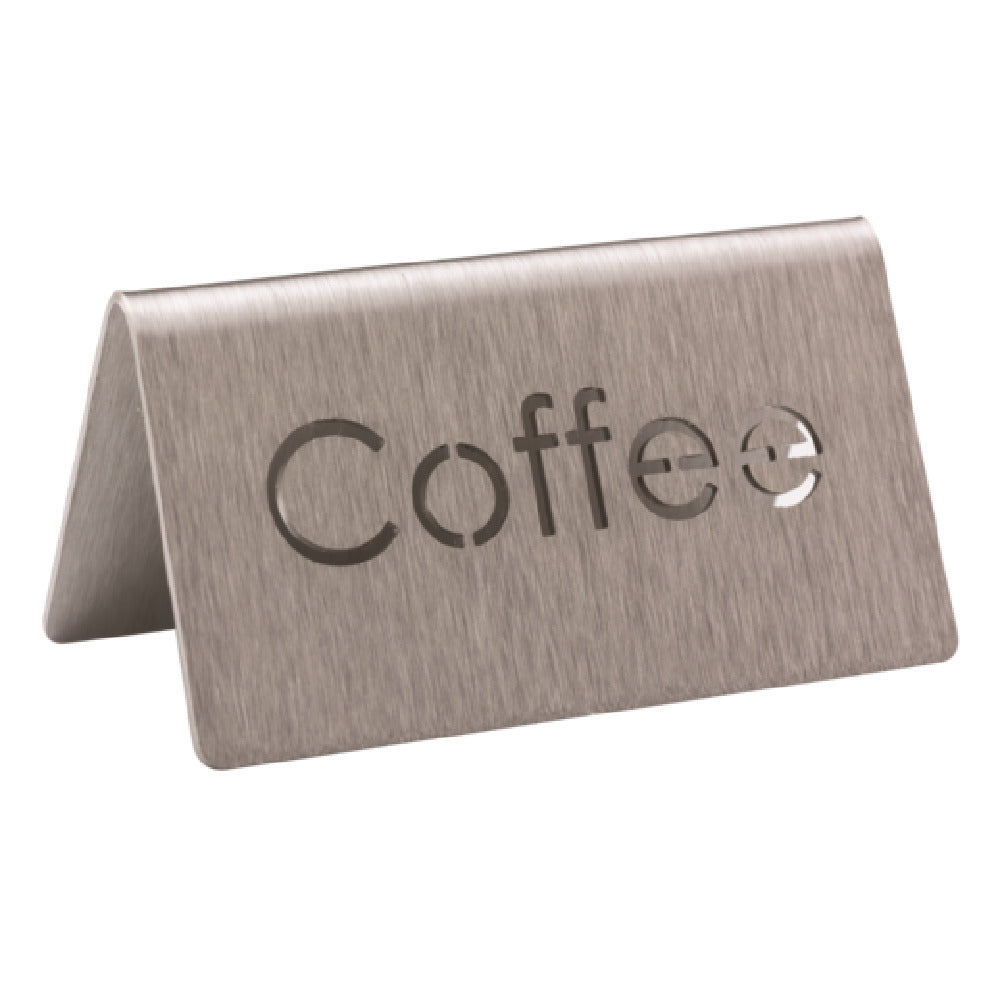 Service Ideas 1C-BF-COFFEE-MOD Service Ideas Laser Cut ID Tent Table Tent Coffee