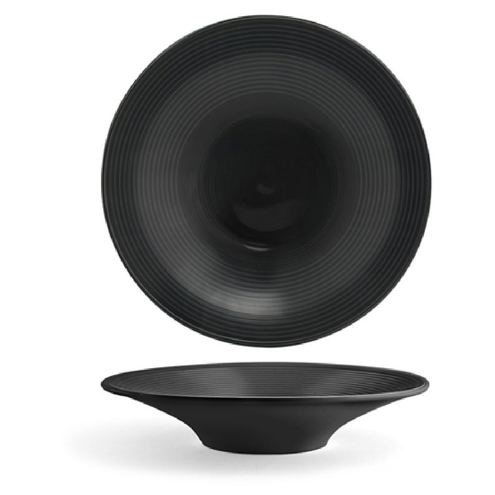 FOH DBO130BKP21 Spiral® Flare Bowl 28 Oz. 10" Dia. X 2"