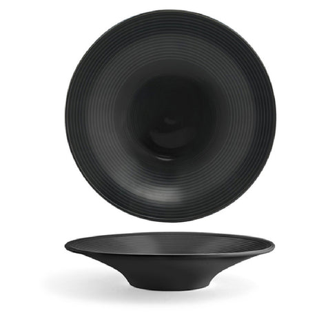 FOH DBO130BKP21 Spiral® Flare Bowl 28 Oz. 10" Dia. X 2"