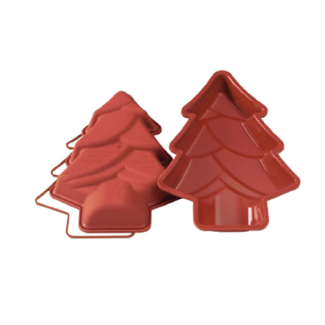 Louis Tellier SFT203 Uniflex Silicone Collection Pine Tree Mold 11"L X 7-7/8"W X 1-9/16"H