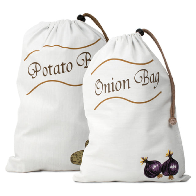 Harold Import Co. 93269 HIC Potato & Onion Saver Bag Set 2-piece Includes (1) Each Potato & Onion Bags