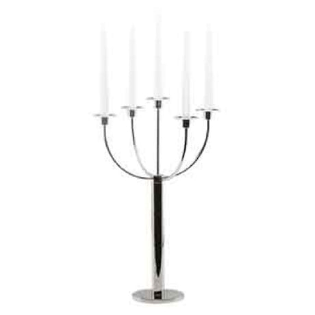 Bauscher Hepp 13.4845.5400 - Candelabra, 21-1/16"H (535mm), With (5) Candle Holders