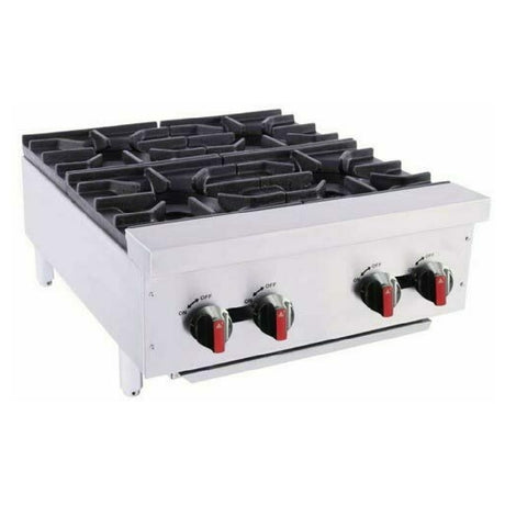 BakeMax BAFA4M-24 Hotplate Natural Gas Countertop