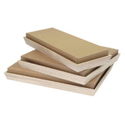 PacknWood 210NOAHLID31 - Kraft Lid, 12.2" X 12.2", Square