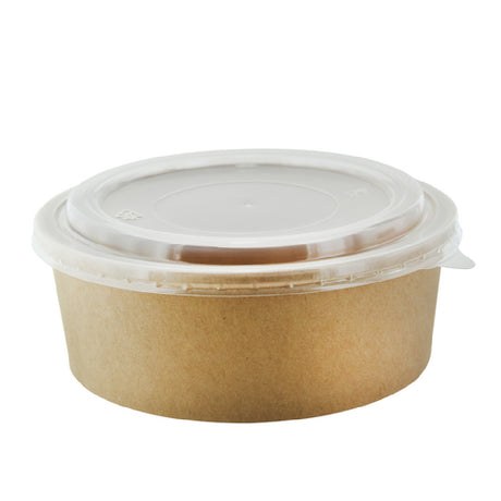 PacknWood 210PCP1100K - Container, Round Kraft Salad Bucket With PP Lid Included
