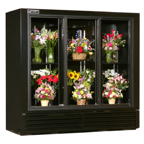 Powers Equipment FS77GDHC Floral Cooler Three-section 77"W
