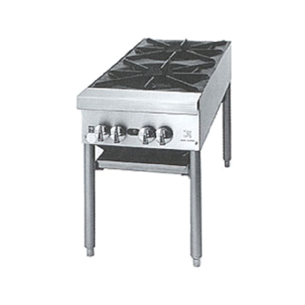 Jade Range JSP-240 Supreme™ Stock Pot Stove 36" (2) Three Ring Burner