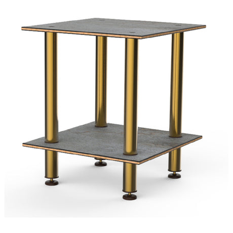 Steelite MGCMDX03GBXF Mogogo Buffet Solutions Modular Serving Table 2-tier 29-1/2" X 29-1/2" X 35"H