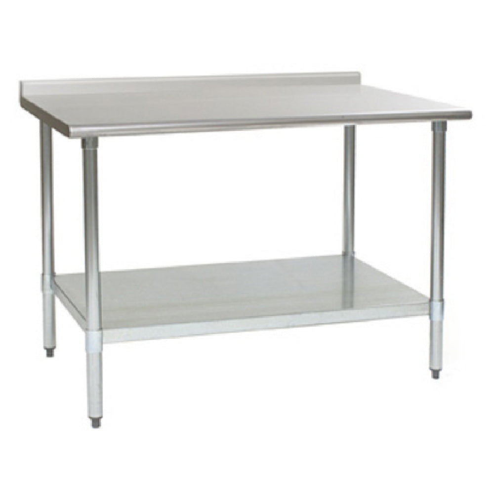 Eagle BPT-2496B-UT BlendPort® Budget Series Work Table 96"W X 24"D 16/430 Stainless Steel Top