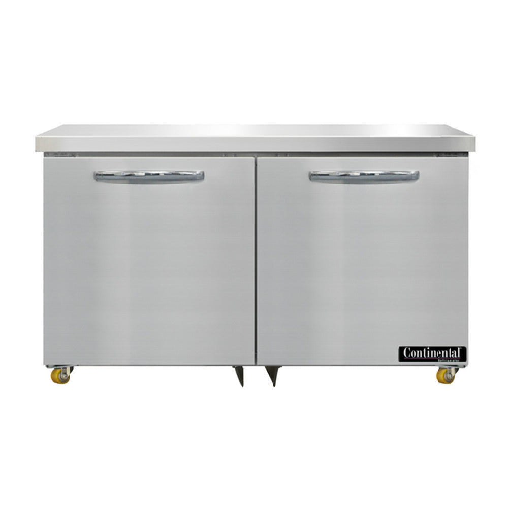 Continental Refrigerator DF48N-U Designer Line Undercounter Freezer 48"W Two-section